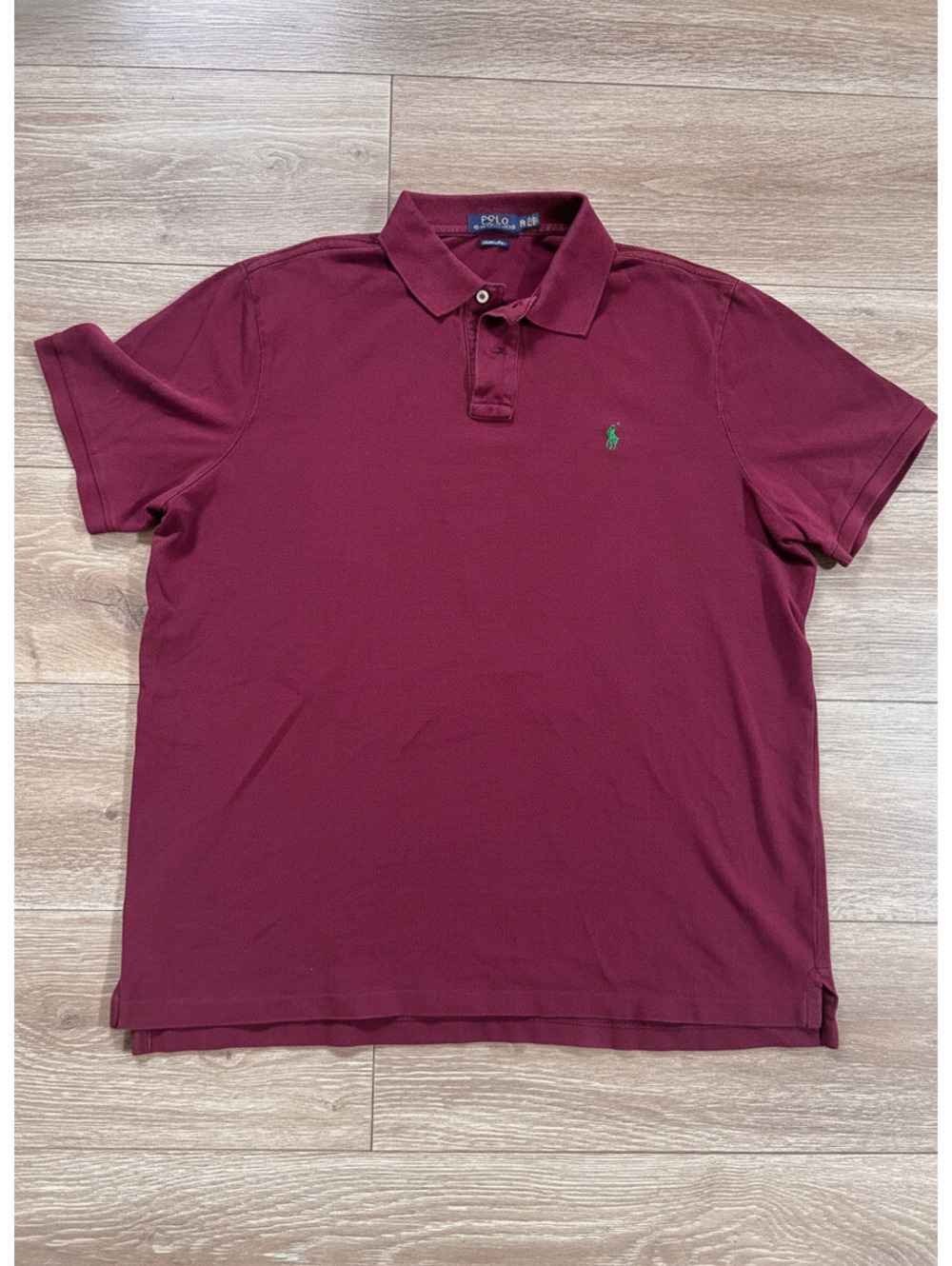 Polo Ralph Lauren Classic Fit Burgundy Polo Shirt XL